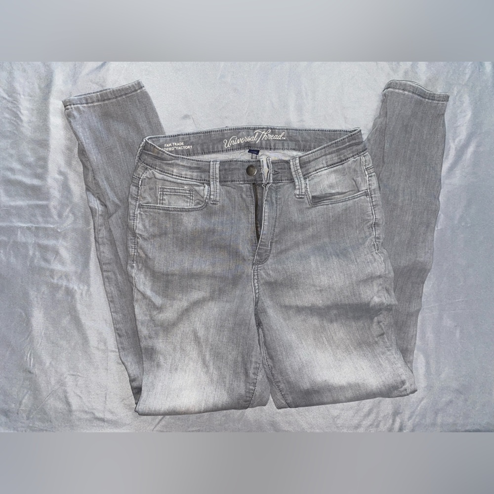 Gray Skinny Jeans
